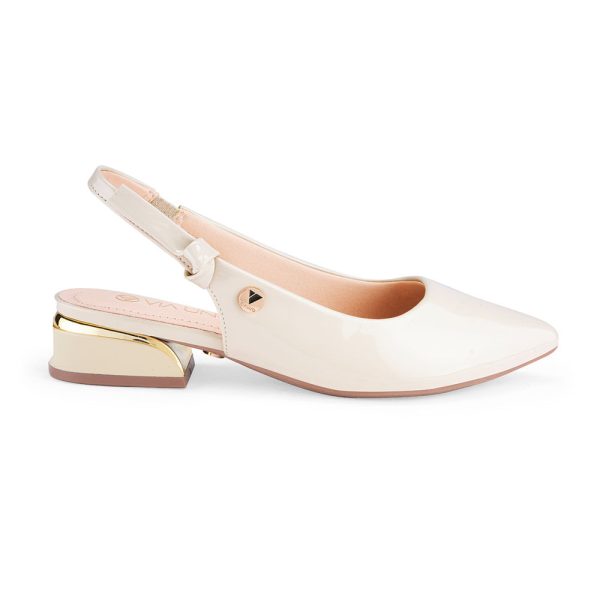 Zapatos Via Uno Beige, Mujer