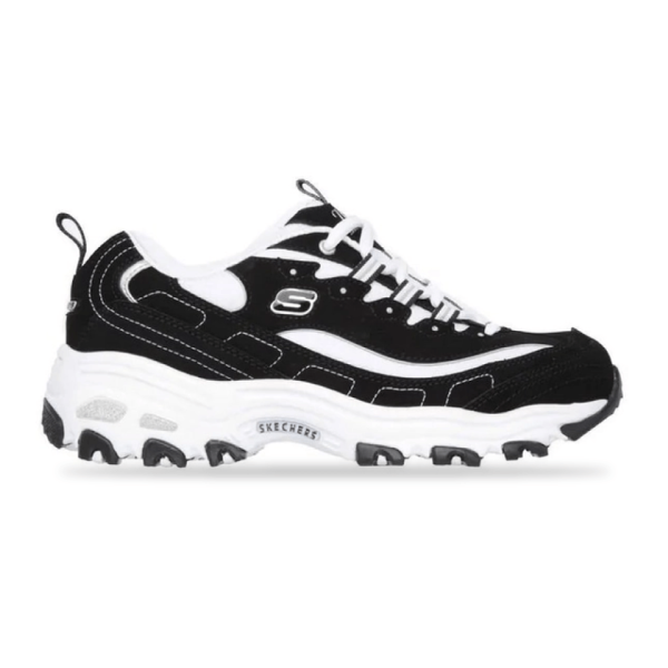 Zapatillas Skechers Negro Mate, Mujer