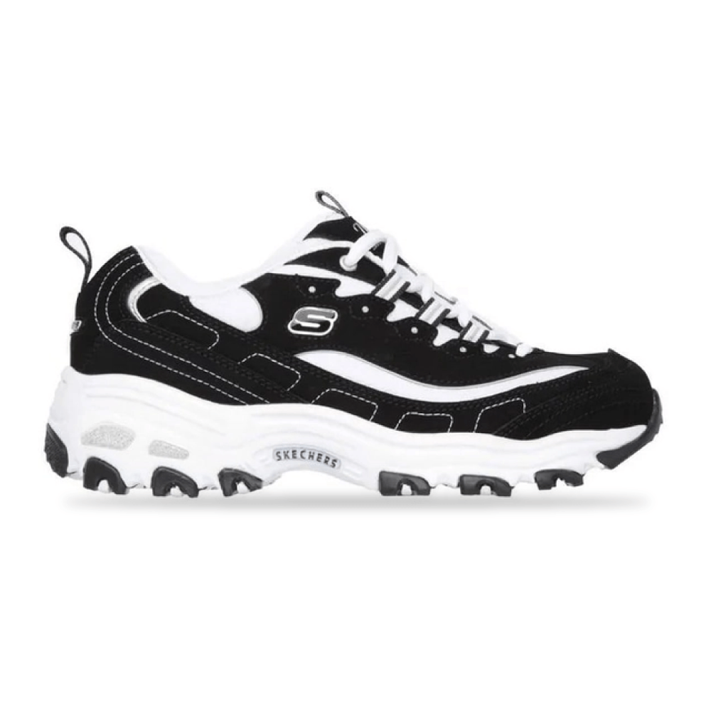 Zapatillas Skechers Negro Mate, Mujer
