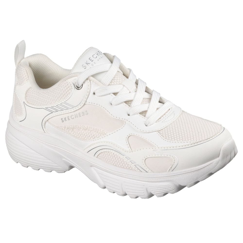 Zapatillas Skechers Off White Z6863, Mujer